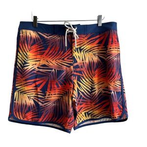 NWT American Eagle Men's Unlined Drawstring Waist 8" Board Shorts - Size Large